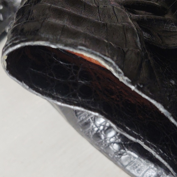 Nancy Gonzalez Black Croc Large Tote - Picture 9 of 13